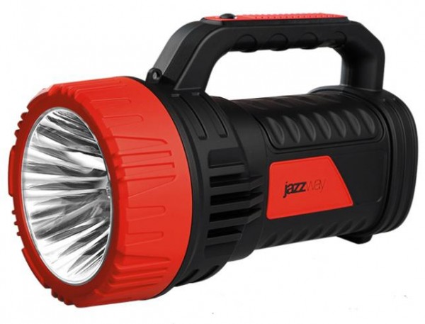  Фонарь аккумуляторный 10Вт LED+10Вт SMD Accu7-L10W/L10W-bk JAZZway 5007413 