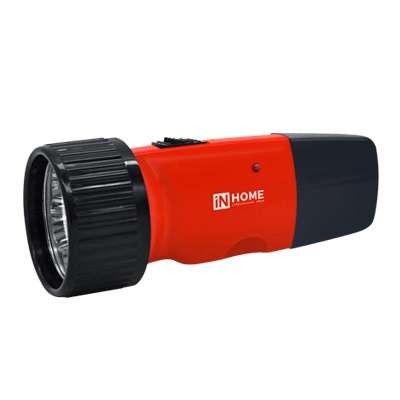  Фонарь аккумуляторный ручной MLA 01-R 5LED 120лм 6ч 2 реж. з/у 230В красн. IN HOME 4690612031750 