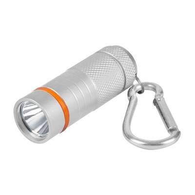  Фонарь-брелок KL 61S LED батарейки в компл. алюм. сер. IN HOME 4690612032047 