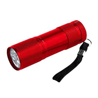  Фонарь ручной FLA 61R 9LED 3ААА алюм. красн. IN HOME 4690612031712 