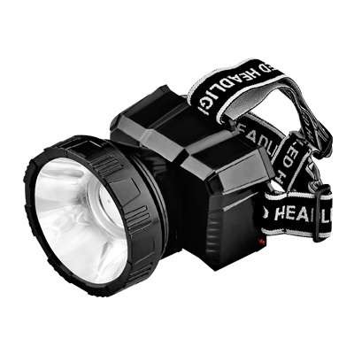  Фонарь налобный аккумуляторный HLA 08B LED 150лм 9ч 2 реж. з/у 230В черн. IN HOME 4690612031897 