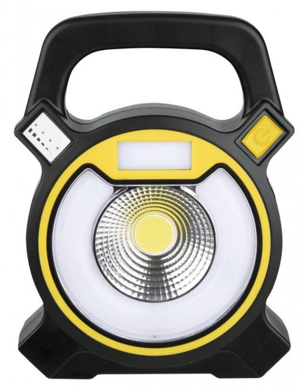 Фонарь для кемпинга LED5631 аккум. COB LED 5В 2.4Ач USB пласт. черн. Camelion 13359 