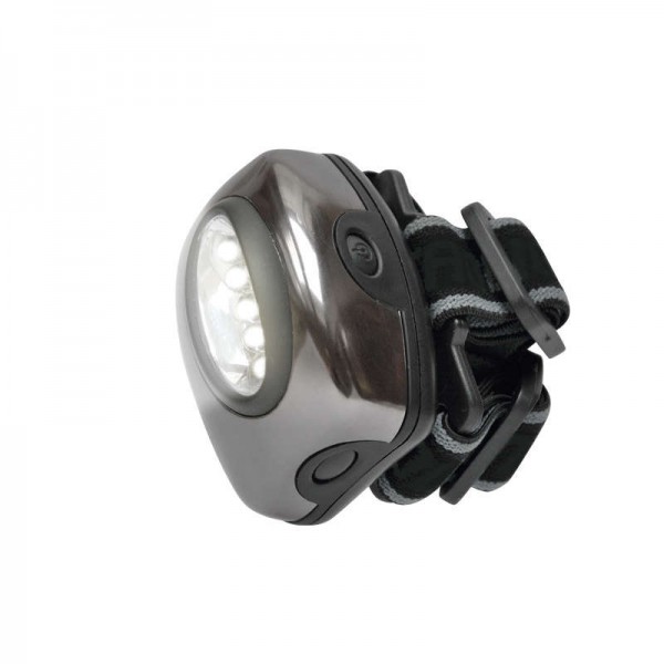  Фонарь S-HL010-C Gun Metal Стандарт «Bright eyes comfort max» налобный алюм. 5 LED кламшелл 3хААА н/к Uniel 03211 