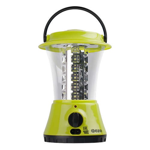  Фонарь кемпинговый AccuF5-L36-gn зел. ФАZА 2851000 