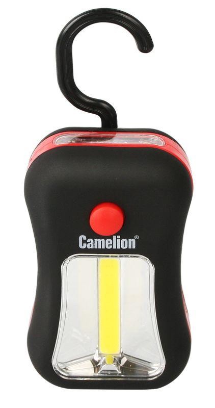  Фонарь автомобильный LED51520 3W COB+4 LED 3XR03 пластик магнит подвес блистер Camelion 13364 