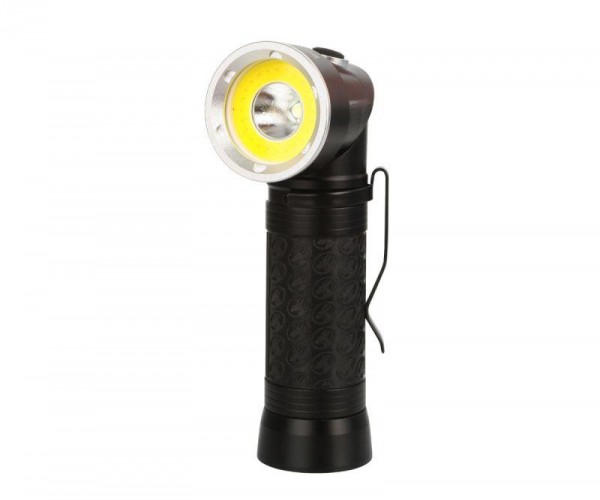 Фонарь LED51519 LED 3W+3W COB+red 4 реж. 3XLR03 в компл. алюм. откр. блистер черн. Camelion 13363 