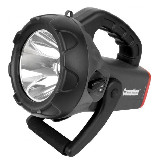  Фонарь аккумуляторный 2931R2 220В/12В карбон LED 10Вт CREE 4В 4А.ч Camelion 11459 