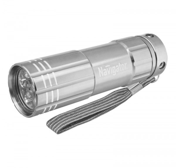 Фонарь 94 928 NPT-CM07-3АAA 9LED алюм. блист. Navigator 94928 