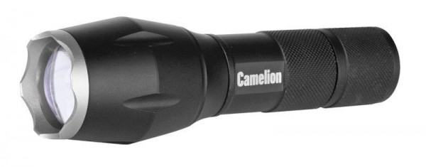  Фонарь LED5136 (LED XML-T6 ZOOM 3 реж 3хLR03 алюм. блистер черн.) Camelion 12971 