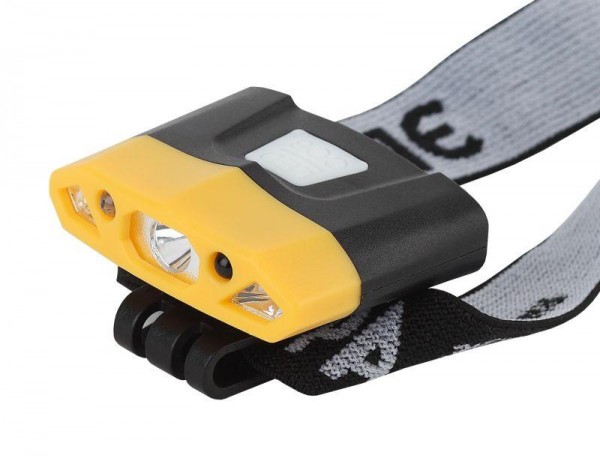  Фонарь GA-804 налобный серия "Практик" 3Вт led+2 SMD 3.7В Li аккум сенсерное включение блист. ЭРА Б0036605 