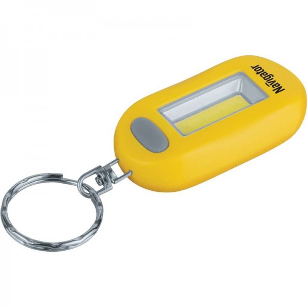  Фонарь 14 084 NPT-KC05-2CR2032 брелок. пласт. 1СOB LED(1Вт) 3 реж. желт. Navigator 14084 