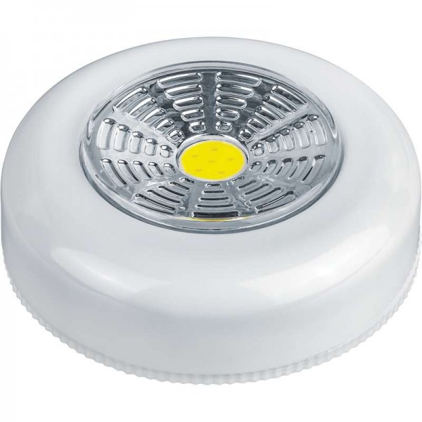  Фонарь 14 085 NPT-PL01-3AAA пласт. пушлайт 1COB LEDх1Вт 1 реж. Navigator 14085 