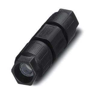  Разъем соединиитель для кабеля QUICKON Q 1.5/4IDC/24-24KU-KU BK черн. Phoenix Contact 1642153 