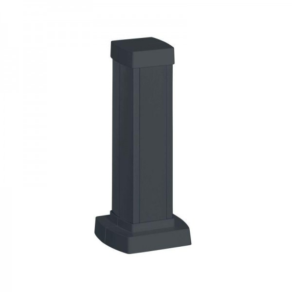  Колонна-мини Snap-On 1 секция 0.3м с пластик. крышкой алюм. черн. Leg 653002 