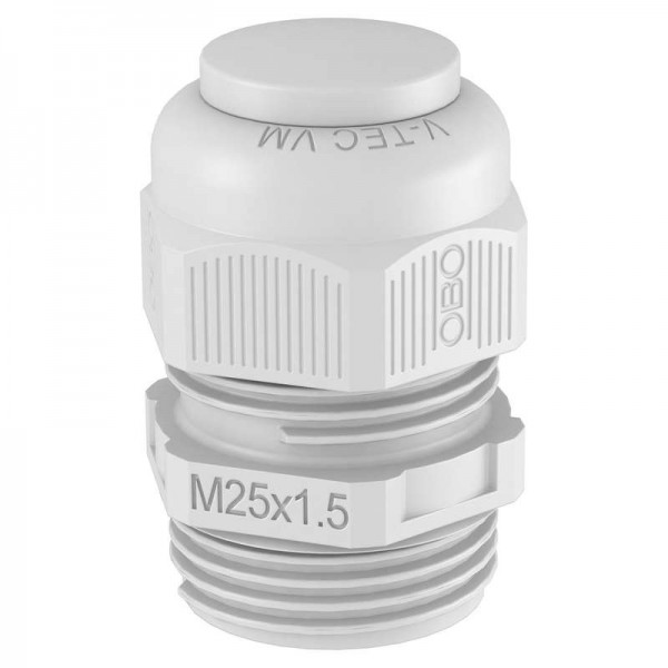  Ввод кабельный M25 с заглушкой V-TEC VM25VS LGR OBO 2023046 