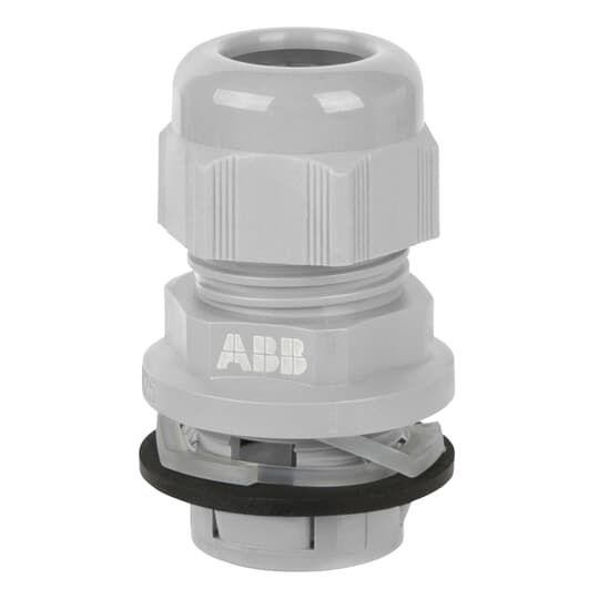  Сальник каб. NPG-M202LG PA6 M20 7-13 свет. сер. (уп.10шт) ABB 7TCA303070R0012 