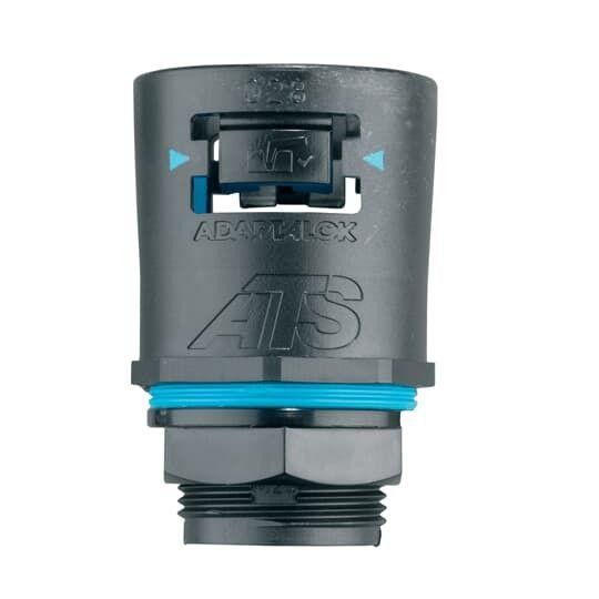  Фитинг Adaptalok ATS AT A d34мм PF100 AT34/PF100/A/BLB прямой нейлон/эластомер черн./голуб. (уп.10шт) ABB 7TCA296170R0560 