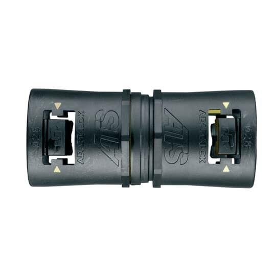  Фитинг AT прямой поворот. пласт. d42 черн./желт. (уп.2шт) ABB 7TCA296170R0609 