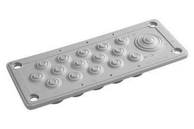  Ввод кабельный пластик V0 UL94. (16 отв.) IP54 DKC R5HTC16 