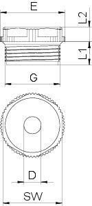  Ниппель 90 PG11 DSMB OBO 2032511 