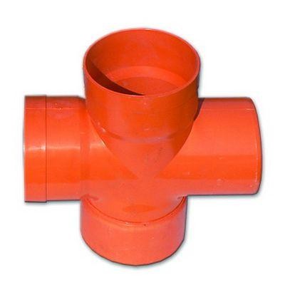  Ответвитель X-образ. для гофр. двустен. труб 90град. d200 DKC 022200 