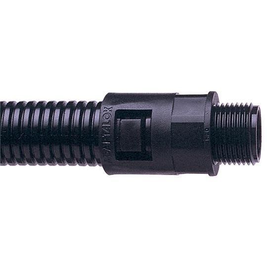  Фитинг AL прямой пласт. d13 038 черн. (уп.10шт) ABB 7TCA296000R0163 