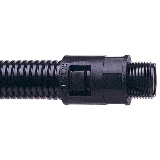  Фитинг AL прямой пласт. d28 PG21 черн. (уп.10шт) ABB 7TCA296000R0851 