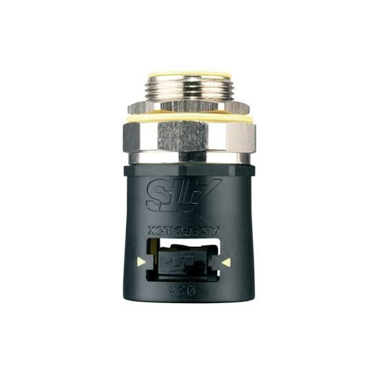  Фитинг AT прямой пласт.+метал d34 M32 черн./желт. (уп.10шт) ABB 7TCA296170R0536 