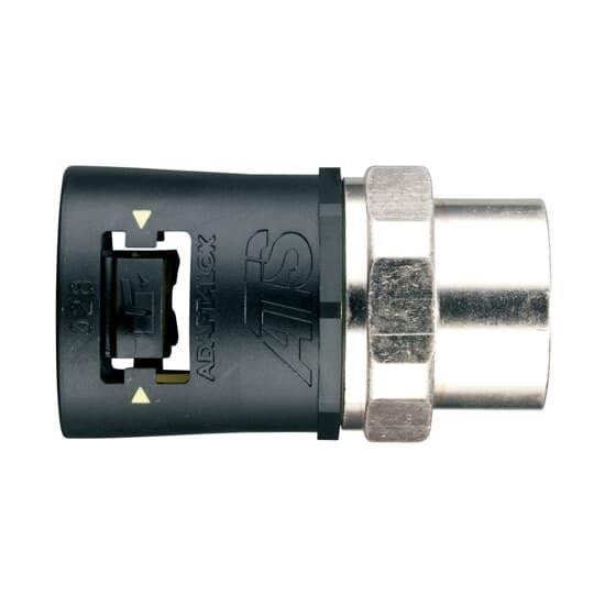  Фитинг AT прямой пласт.+метал d34 100 черн./желт. (уп.10шт) ABB 7TCA296170R0503 