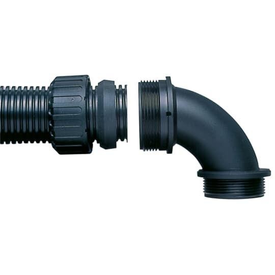  Фитинг AS 90град. пласт. d21 M20 черн. (уп.10шт) ABB 7TCA296000R1664 