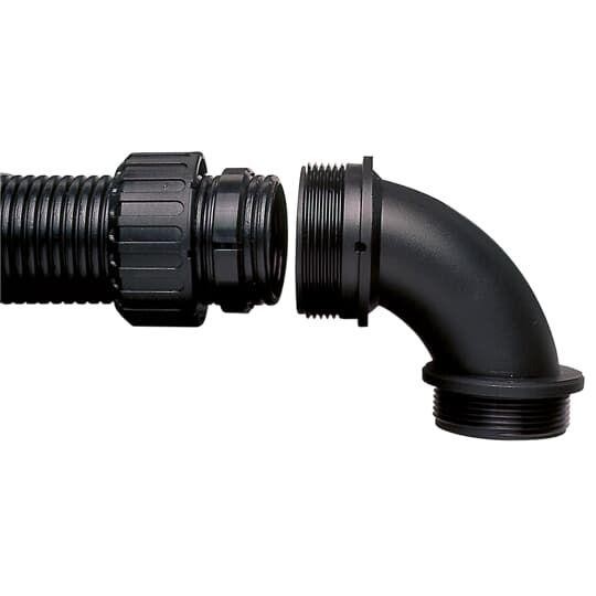  Фитинг AR 90град. пласт. d34 M32 черн. (уп.10шт) ABB 7TCA296000R1457 