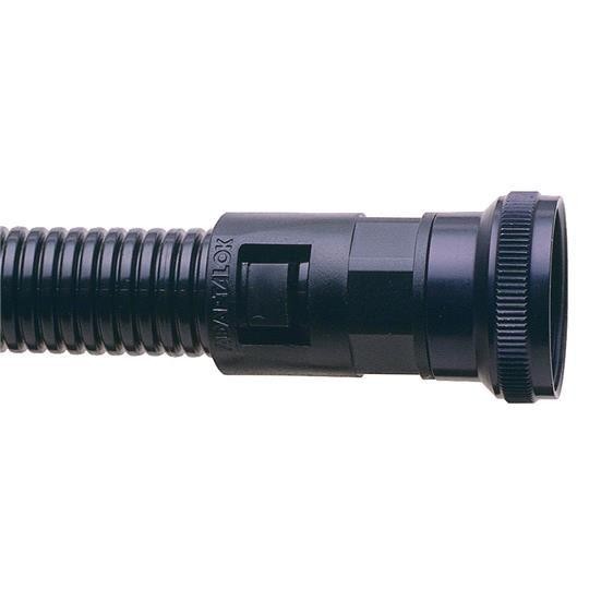  Фитинг Adaptalok UNEF AL A прямой нейлон d16мм U069 AL16/U069/A/006520 черн. (уп.10шт) ABB 7TCA296000R0484 