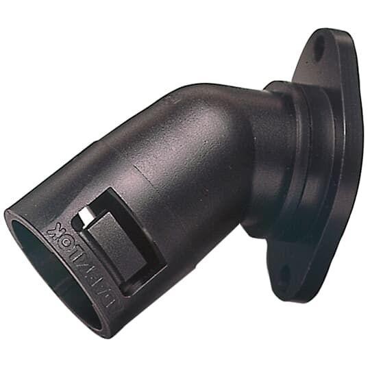  Фланец Adaptalok AL FL 45град. нейлон d28мм AL28/FL/45/GR сер. (уп.10шт) ABB 7TCA296000R0783 