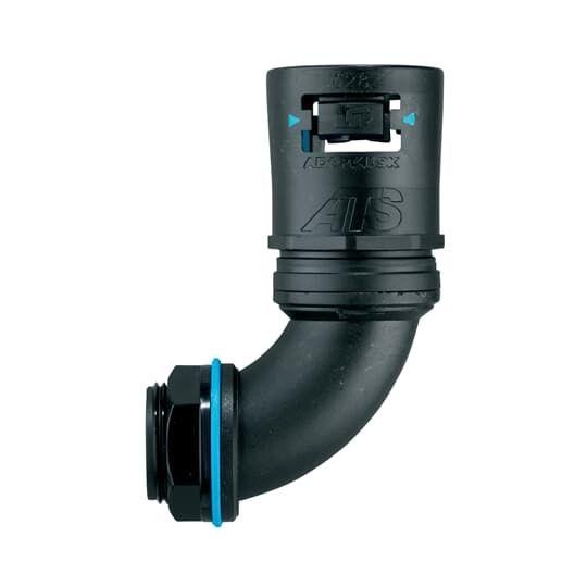  Фитинг AT 90град. пласт. d16 038 черн./желт. (уп.10шт) ABB 7TCA296170R0064 