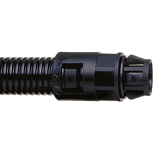  Фитинг AL прямой пласт. d21 20 черн. (уп.10шт) ABB 7TCA296000R0573 