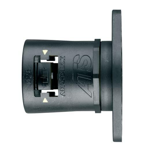  Фитинг AT прямой поворот. пласт. d21 черн./желт. (уп.10шт) ABB 7TCA296170R0233 