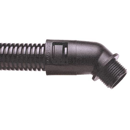  Фитинг AL 45град. пласт. d54 PG48 черн. (уп.2шт) ABB 7TCA296000R1272 