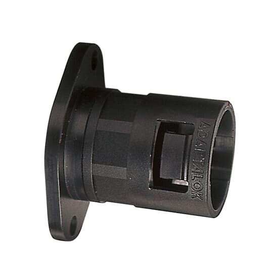  Фитинг AL прямой поворот. с фланцем пласт. d54 черн. (уп.2шт) ABB 7TCA296000R1209 