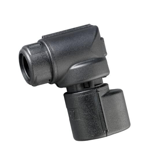  Фитинг угловой CI10-90-AM4 нейлон 6 черн. d10мм угол 90 (уп.1000шт) ABB 7TCA298010R0231 