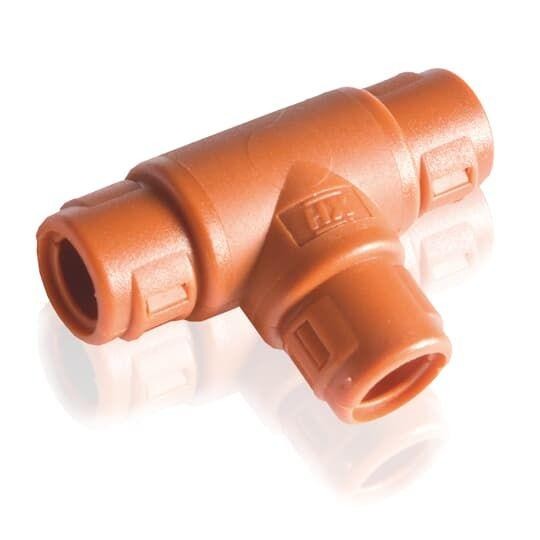  Фитинг-Т TPH120808 нейлон 6 d12мм d8мм d8мм оранж. (уп.400шт) ABB 7TCA298010R1225 