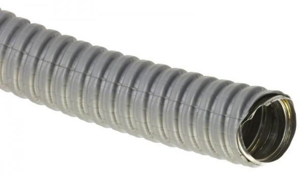  Металлорукав ПВХ Р3-ЦП-12 сер. (уп.50м) мешок EKF mrzp-12-50-g 