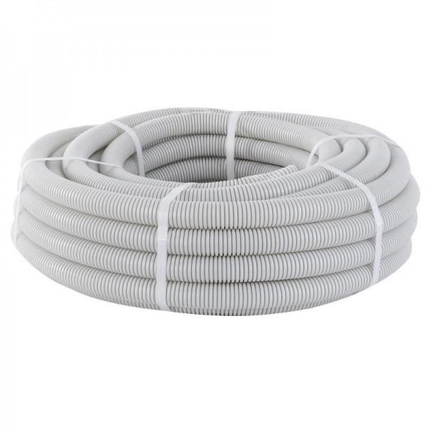  Труба гофрированная ПВХ d25мм с протяжкой (уп.10м) Plast PROxima EKF tg-z-25-10m 