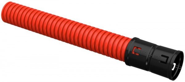  Труба гофрированная двустенная ПНД d40мм SN20 красн. (уп.100м) ИЭК CTG12-040-K04-100-R 