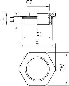 Адаптер 165 ADA M16-PG7 OBO 2088310 
