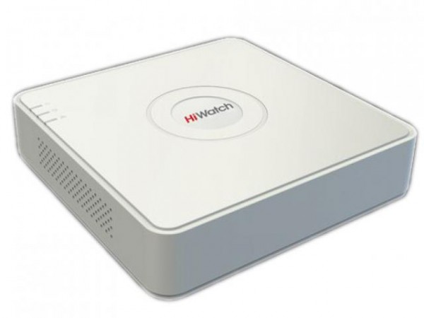  Видеорегистратор DS-H104UA 4-х канальный гибридный HD-TVI регистратор с технологией AoC (аудио по коаксиальному кабелю) для аналоговых HD-TVI AHD и CVI камер+2 IP-канала HiWatch 00-00003891 