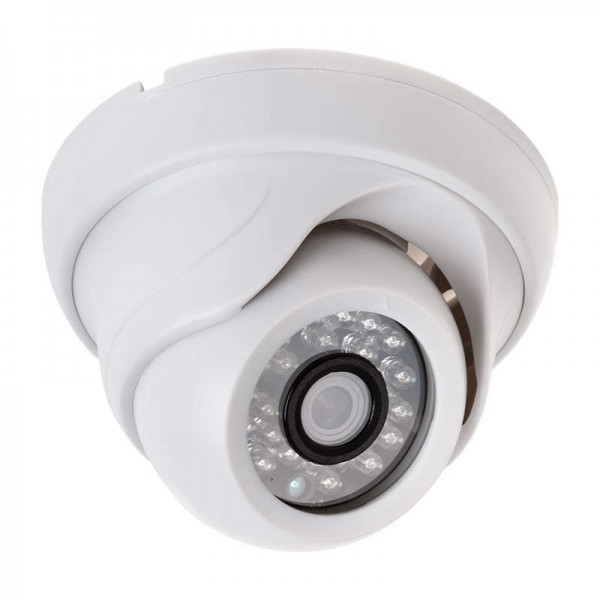  Камера купольна IP 1.0Мп (720P) объектив 2.8мм ИК до 20м 45-0258 