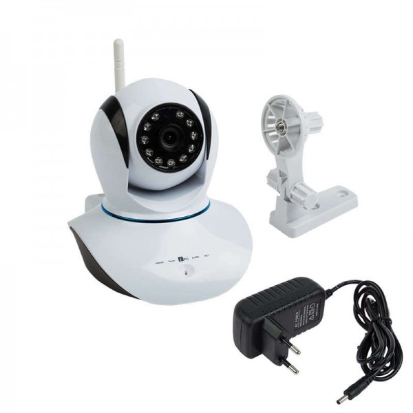  Камера беспроводная поворотная WiFi Smart 1.0Мп (720P) объектив 3.6мм ИК 10м 45-0275 