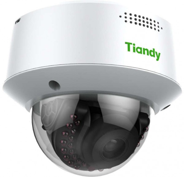  Камера-IP TC-C32MG I3W/E/A/2.8-12мм Super Starlight EW 2МП купольная c моторизированным объективом Видеоаналитика ИК 30м мик. динамик PoE Tiandy 00-00002662 