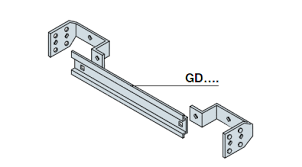  DIN-рейка 600мм 25мод. для шкафа SR ABB GD6006 