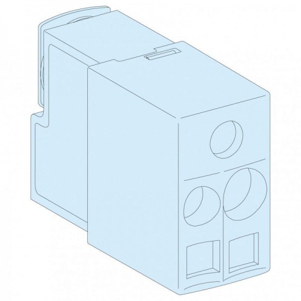  Комплект отв. клемм на 6/10мм для POWERCLIP (уп.12шт) SchE 04151 